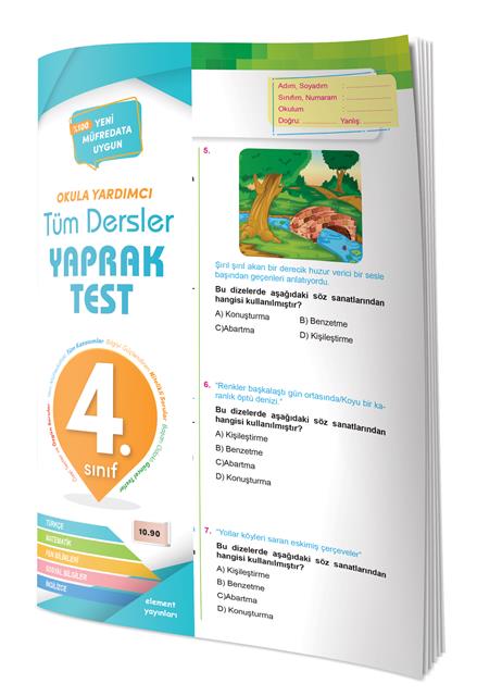 tum-dersler-yaprak-test-4-sinif-4-element