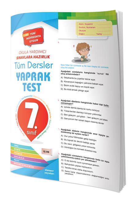 tum-dersler-yaprak-test-7-sinif-4-element